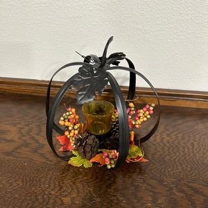 Metal Pumpkin Decor